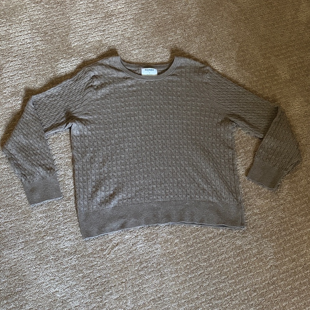 Brown Old Navy SOSOFT sweater